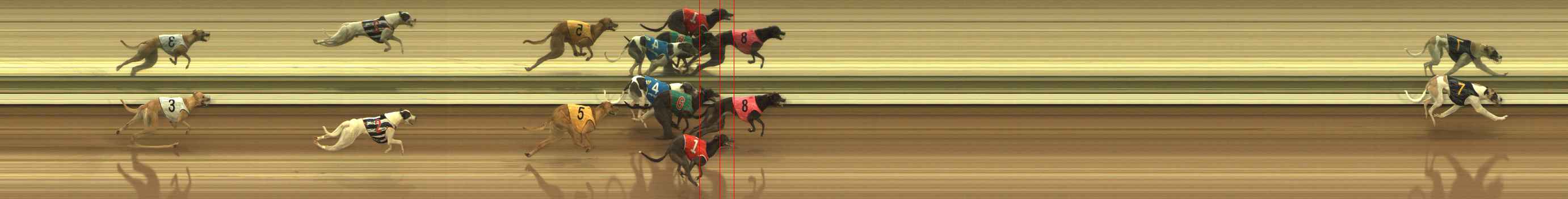 Race result finish photo